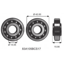 83A105GCS17 KOYO 14,15x42x16 KOYO