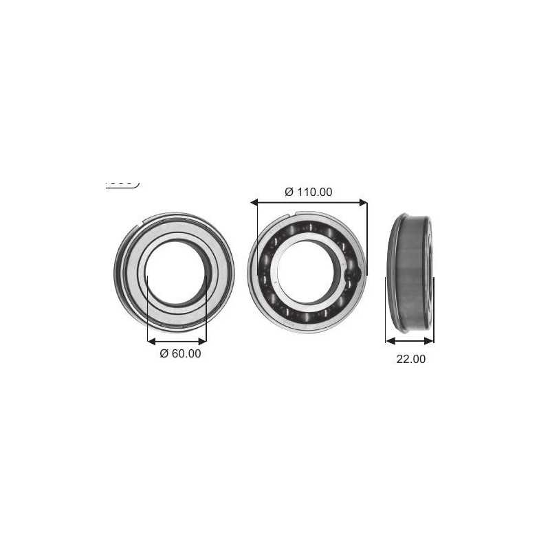 83179 YRE2 C3 KOYO 60x110x22  KOYO