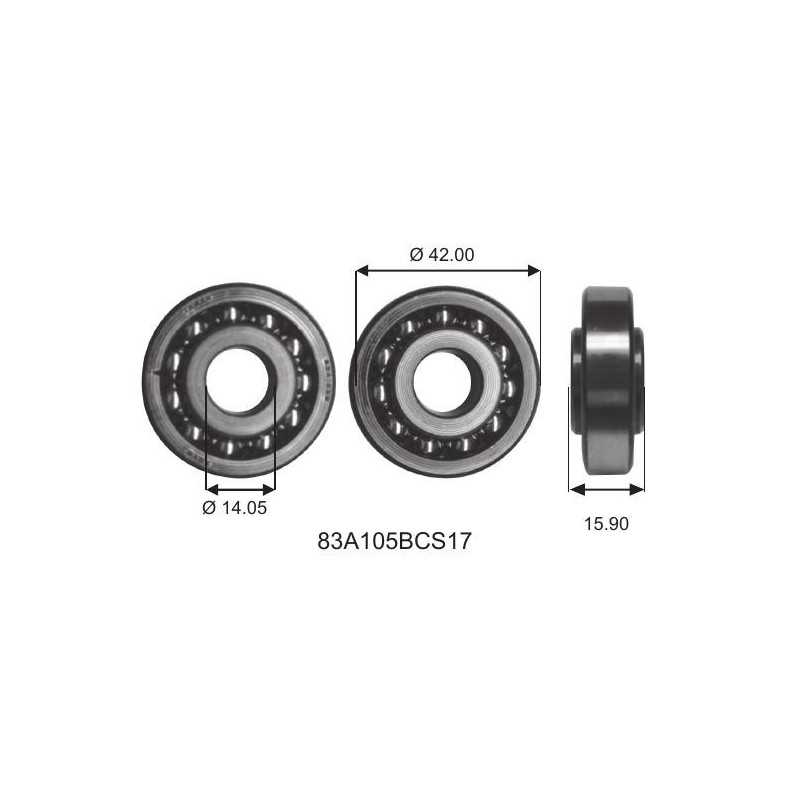 83A105BCS17 KOYO 14,2x42x16  KOYO