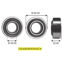 DG 3062 KW SH2 C4 KOYO 30x62x18/22 KOYO