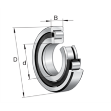 NUP 203-E-XL-TVP2 FAG 17x40x12