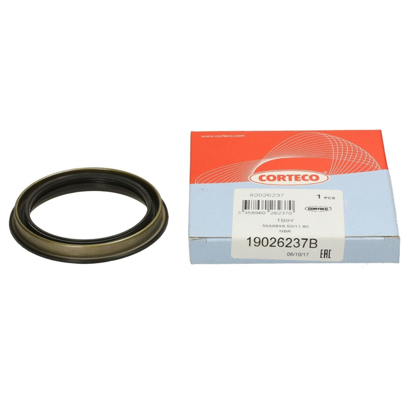 19026237B CORTECO 55x68x6,5 TB9Y NBR Paraolio CORTECO 19026237B CORTECO 55x68x6,5 TB9Y NBR Paraolio CORTECO