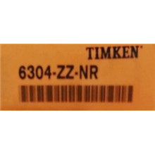 6304-ZZ-NR TIMKEN 20x52x15