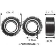 DAC 4584 DWCS76 KOYO 45x84x41  KOYO