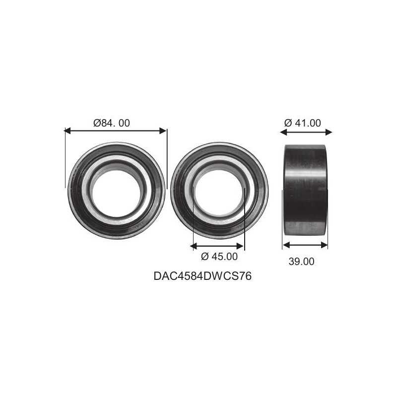 DAC 4584 DWCS76 KOYO 45x84x41  KOYO