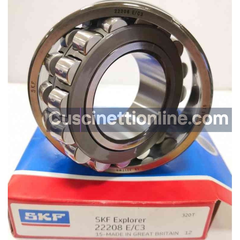 22208 E/C3 SKF 40x80x23 SKF