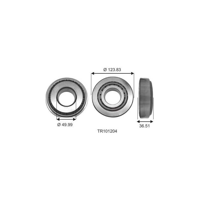 TR 101204 KOYO 50x123,825x36,513/25,4  KOYO