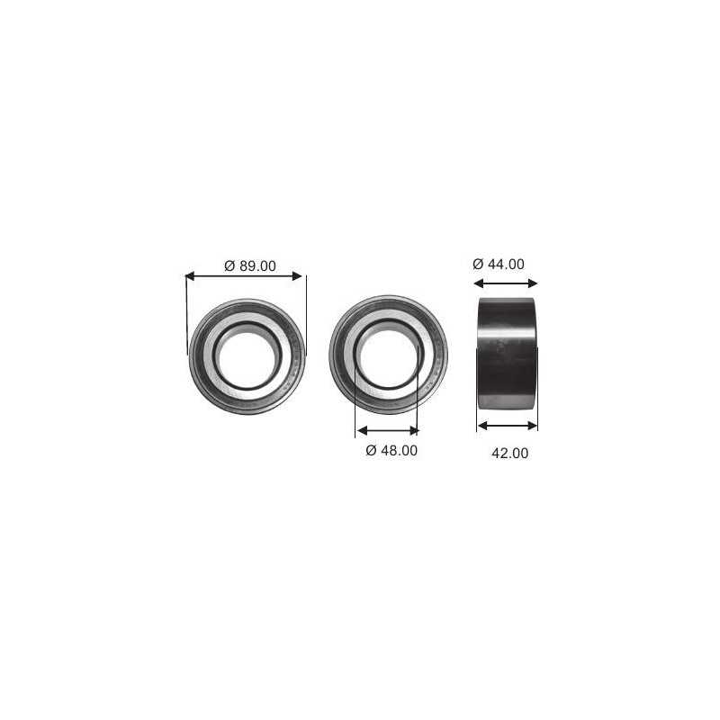 DAC 4889 W2RS CS94 KOYO 48x89x44  KOYO